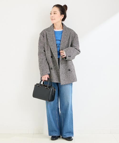 B.C STOCK（ベーセーストック） 「Simplicite」ツイードジャケット