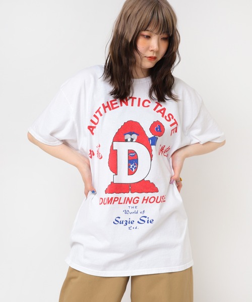 tシャツ M2419 ダンプリングキャラＴ レディース