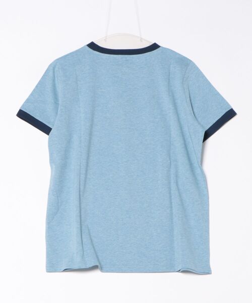 A.P.C. 青 Tシャツ Lサイズ A.P.C. tシャツ T-SHIRT RETRO ZOZO限定 2025 /ロゴプリント