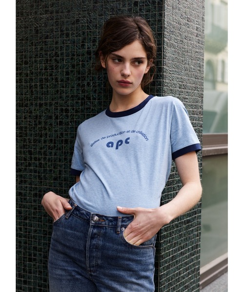 A.P.C. tシャツ T-SHIRT RETRO ZOZO限定 2025 /ロゴプリント