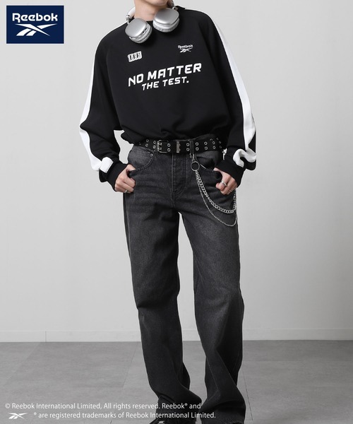 Reebok（リーボック） tシャツ ロングスリーブ ゲーム ロゴ Tシャツ