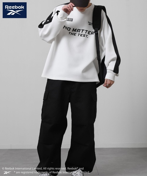 Reebok（リーボック） tシャツ ロングスリーブ ゲーム ロゴ Tシャツ