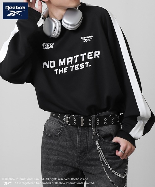 Reebok（リーボック） tシャツ ロングスリーブ ゲーム ロゴ Tシャツ