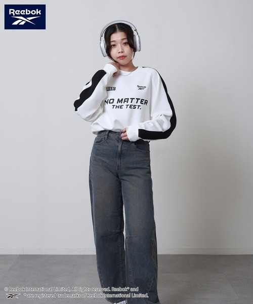 Reebok（リーボック） tシャツ ロングスリーブ ゲーム ロゴ Tシャツ