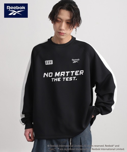 Reebok tシャツ 「REEBOK」 ロングスリーブ ゲーム ロゴ Tシャツ