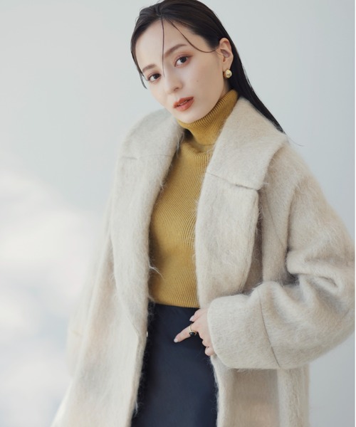 anuans（アニュアンス） チェスターコート FREE ライトベージュ