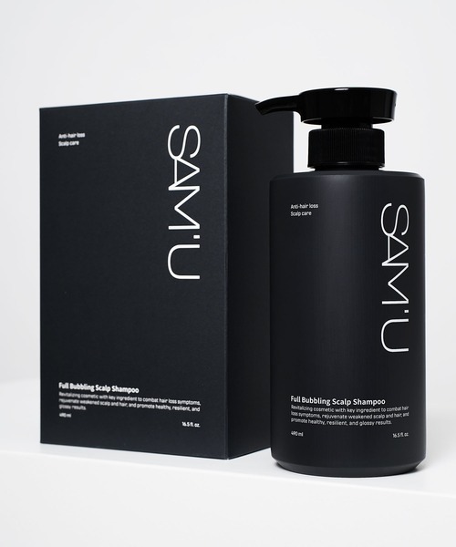 SAM'U（サミュ） シャンプー フルバブリングスカルプシャンプー