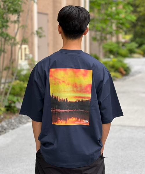 THE NORTH FACE tシャツ 「THE FACE」S/S Yosemite Scenery Tee