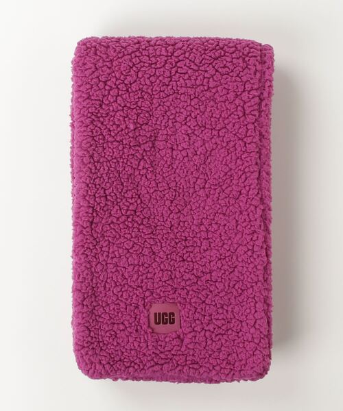 UGG Australia（アグオーストラリア） 「UGG」 マフラー - パープル