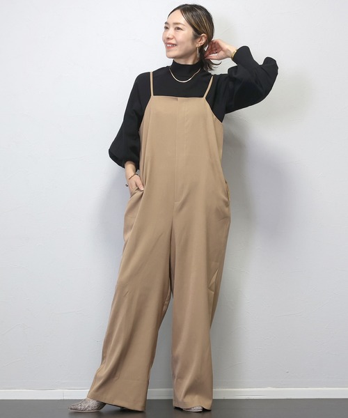 Aletta vita サロペット オーバーオール エステルツイルキャミ