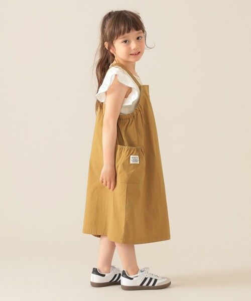 【ａｐｔｎさま専用】こどもビームス 女の子　ワンピース (120cm) BEAMS mini ワンピース コットン サロペット 2025SS（90〜140cm