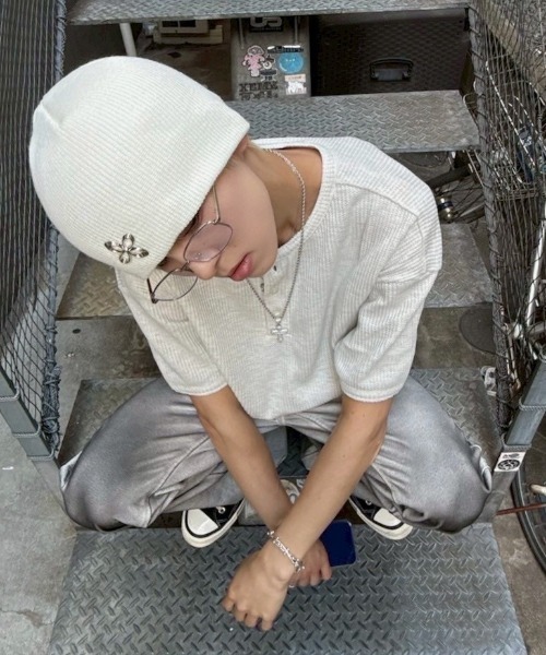 SURGERY ニット帽 ニットキャップ 「SURGERY」surgery clover logo