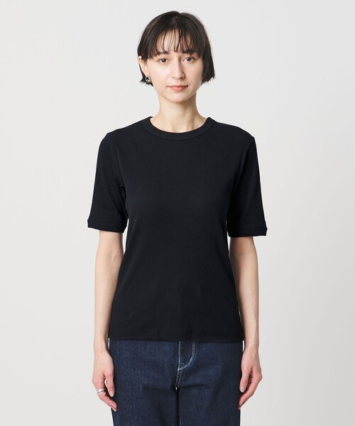 tシャツ 「別注」「Hanes」2PACK リブ Tシャツ レディースの画像