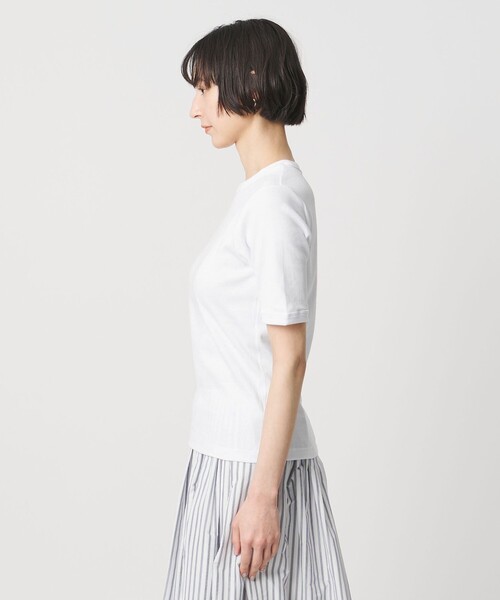tシャツ 「別注」「Hanes」2PACK リブ Tシャツ レディースの画像