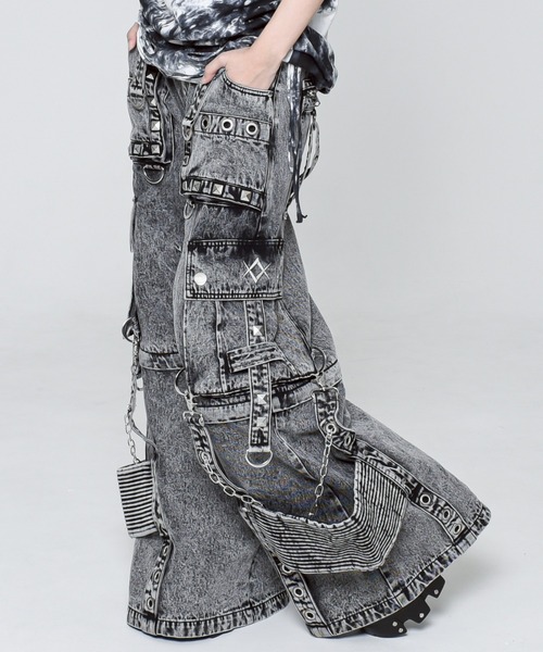 REFLEM 2way セパレート カーゴパンツ REFLEM ジーンズ デニム デニムパンツ 「REFLEM/レフレム」2WAY