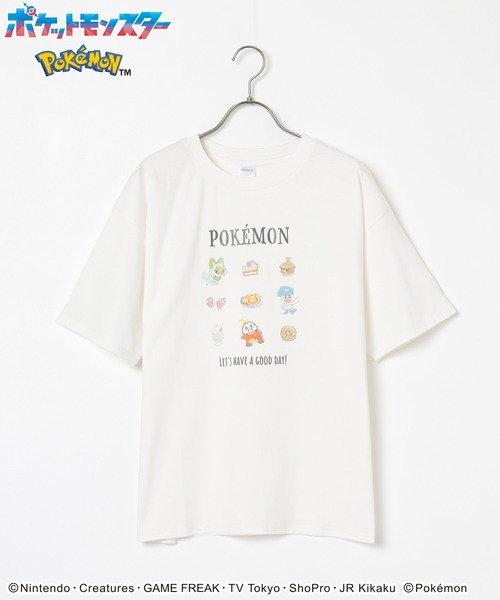 Honeys（ハニーズ） tシャツ 「UVカット」ポケモン／ゆるTシャツ
