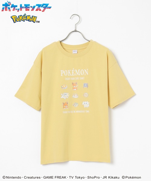 Honeys tシャツ 「UVカット」ポケモン／ゆるTシャツ