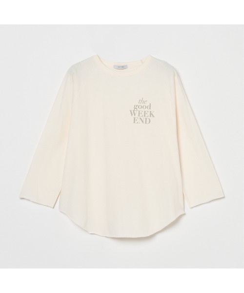 tシャツ LOGO RAGLAN SLEEVE TEE レディース