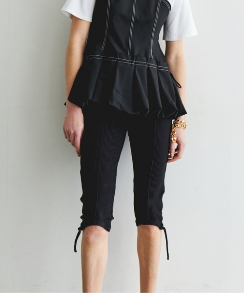 MAISON SPECIAL（メゾンスペシャル） パンツ Stretch Capri Pants