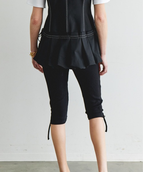 MAISON SPECIAL（メゾンスペシャル） パンツ Stretch Capri Pants