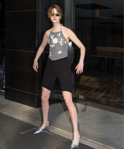 MAISON SPECIAL（メゾンスペシャル） パンツ Stretch Capri Pants