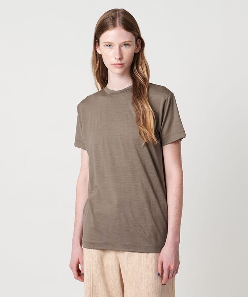 tシャツ 「Steven Alan」ウールジャージー ショートスリーブ Tシャツ レディース