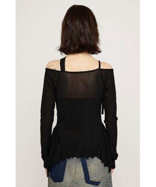 SLY ASYMMETRY DESIGN MESH トップス SLY｜ASYMMETRY DESIGN MESH トップス | Rakuten Fashion(楽天