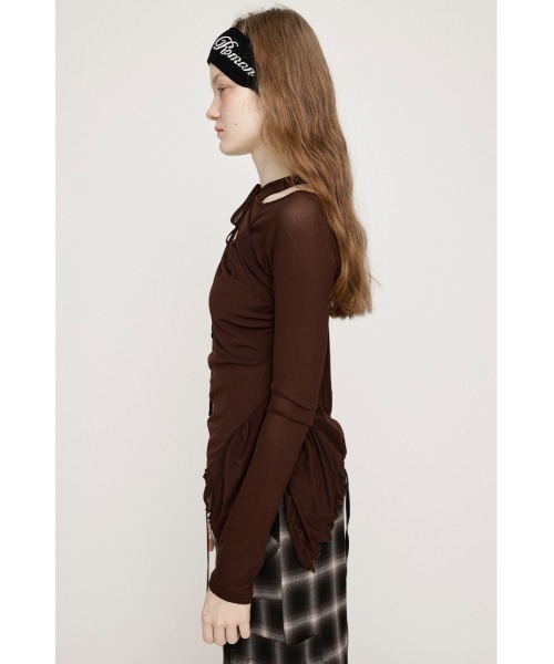 tシャツ Graphic Mesh Top A レディース Onitsuka Tiger tシャツ GRAPHIC TEE / グラフィックティー