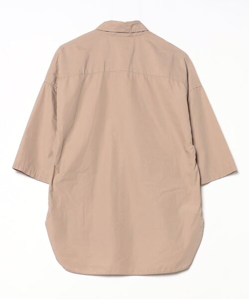 MADISON BLUE ブラウン シャツ 00 (XS) MADISON BLUE 「MADISON BLUE」 半袖シャツ 1 ブラウン