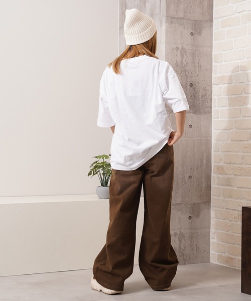 パンツ 「ZOZOTOWN限定」マイラードブラウン ワイドストレートパンツ