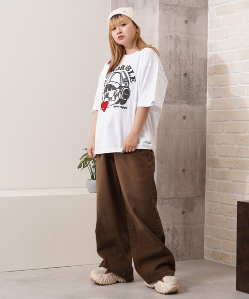 パンツ 「ZOZOTOWN限定」マイラードブラウン ワイドストレートパンツ