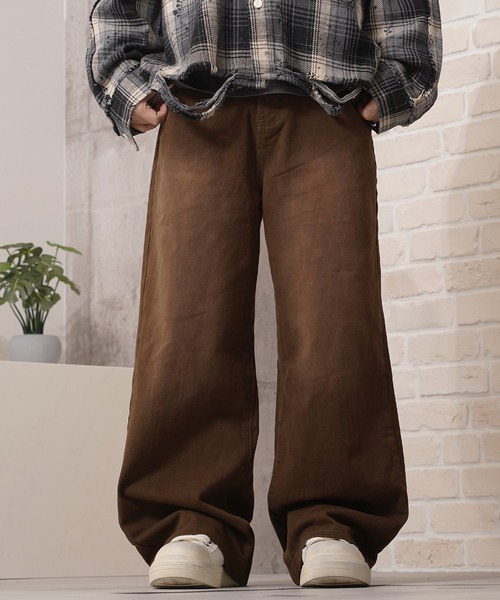 ワイドパンツ パンツ メンズ レディース : ZOZOTOWN Yahoo!店 - 通販