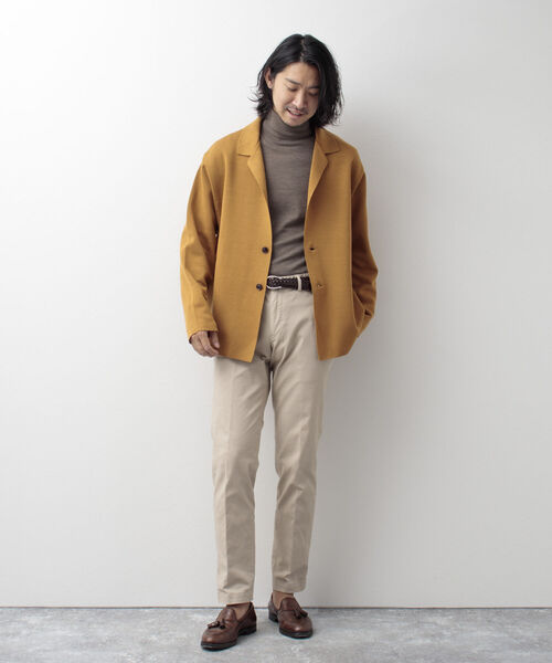 「NOLLEY'S goodman」 ニットカーディガン M ブラック メンズ_画像5