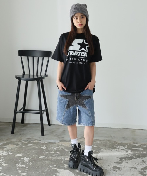 STARTER BLACK LABEL tシャツ 日本製 Tシャツ レディース