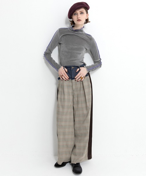 AULA AILA　トップス AULA AILA tシャツ カラーブロックトップス レディース