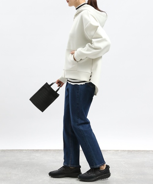 [GLOBAL WORK Smile Seed Store] Zip выше Parker SMALL уголь женский 