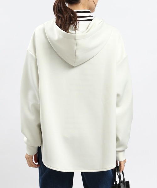 [GLOBAL WORK Smile Seed Store] Zip выше Parker SMALL уголь женский 