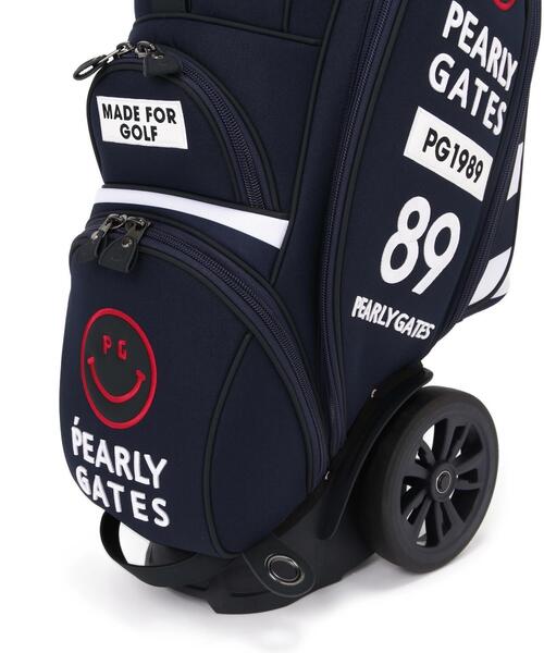 PEARLY GATES 細ボーダー柄　キャディバッグ Amazon.co.jp: [パーリーゲイツ] ユニセックス キャディバッグ