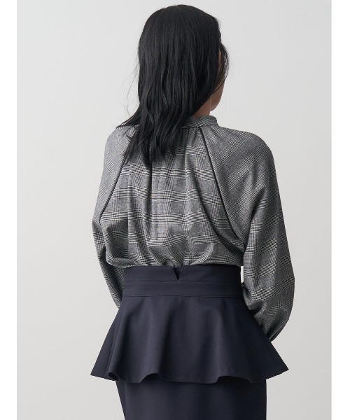 TONAL 「TONAL」 長袖ブラウス 38 ネイビー レディース