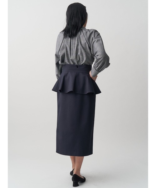 「TONAL」 長袖ブラウス 38 ネイビー レディース TONAL 「TONAL」 長袖ブラウス 38 ネイビー レディース
