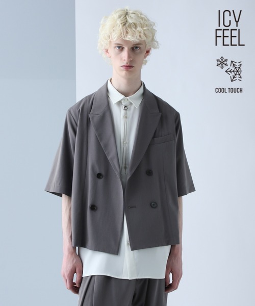 HARE ジャケット テーラードジャケット 「接触冷感」ICY FEEL