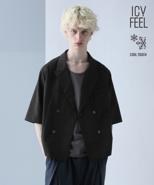 HARE ジャケット テーラードジャケット 「接触冷感」ICY FEEL