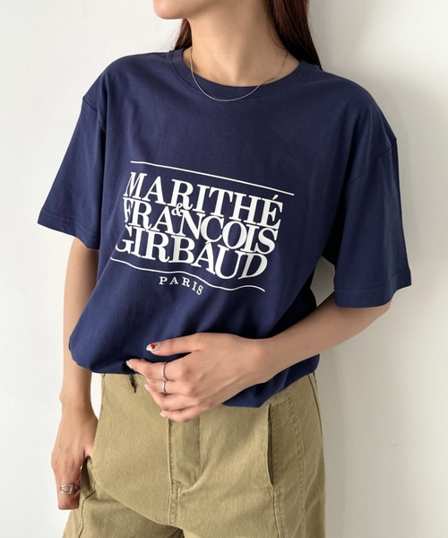 MaritheFrancoisGirbaud マリテフランソワジルボー Tシャツ MARITHE + FRANCOIS GIRBAUD tシャツ GIRBAUD(マリテフランソワ
