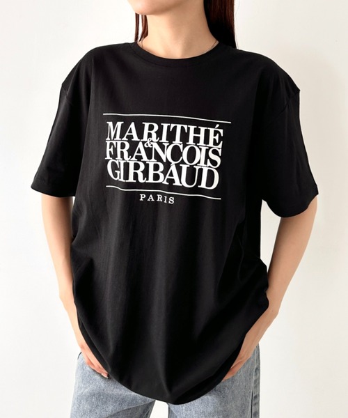 マリテフランソワジルボー　Tシャツ　Mサイズ MARITHE + FRANCOIS GIRBAUD Marithe Francois Girbaud (マリテ