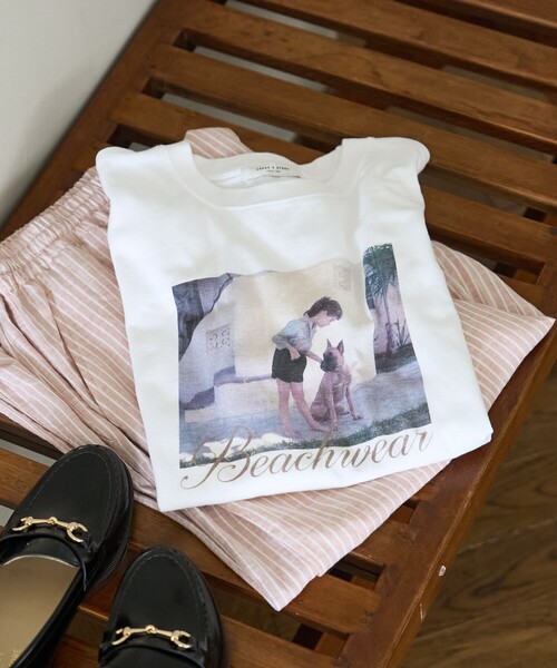 tシャツ Autumn Kids photo Tシャツ/フォトTシャツ レディース