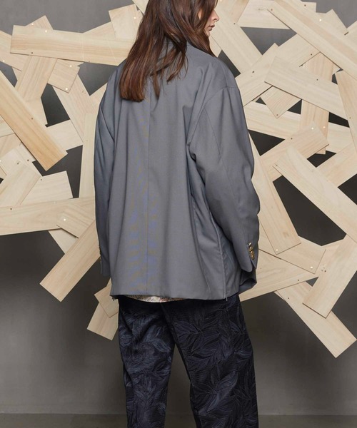 MAISON SPECIAL（メゾンスペシャル） テーラードジャケット 1 カーキ