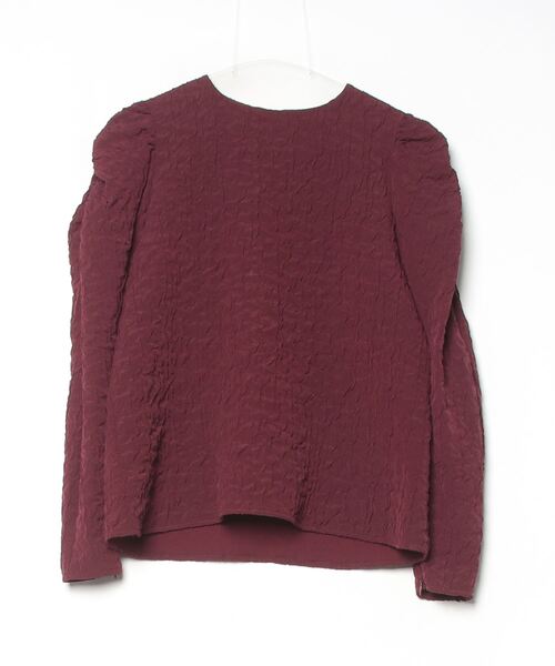 「BEAUTY&YOUTH UNITED ARROWS」 長袖ブラウス FREE ワインレッド レディース