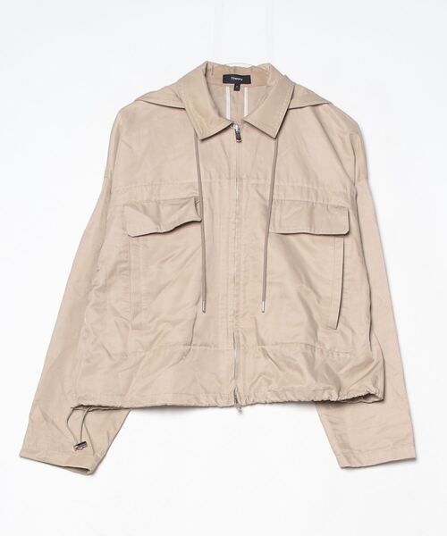 theory（セオリー） 」 ブルゾン P ベージュ レディース : ZOZOTOWN