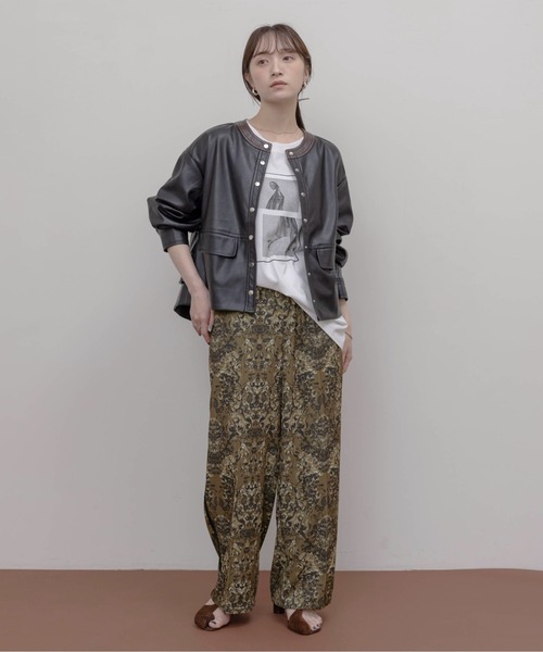Eimee law エイミーロウ バックフリルブルゾン ブルゾン ブラック Eimee Law エイミーロウ ジャケット 84206M レディース ランダム