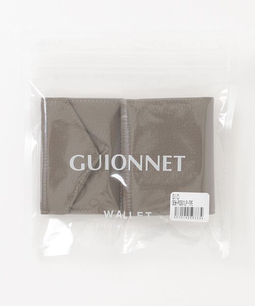 「GUIONNET」 財布 FREE シルバー メンズ_画像4